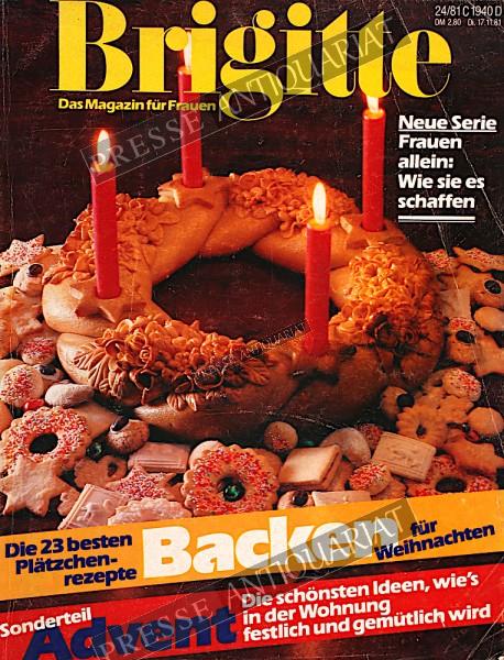 Brigitte Modemagazin, 17.11.1981 bis 30.11.1981