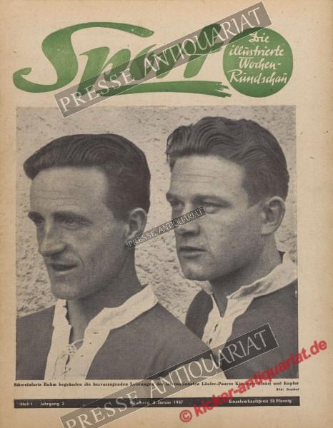 Sportmagazin Nr. 1, 08.01.1947 bis 14.01.1947