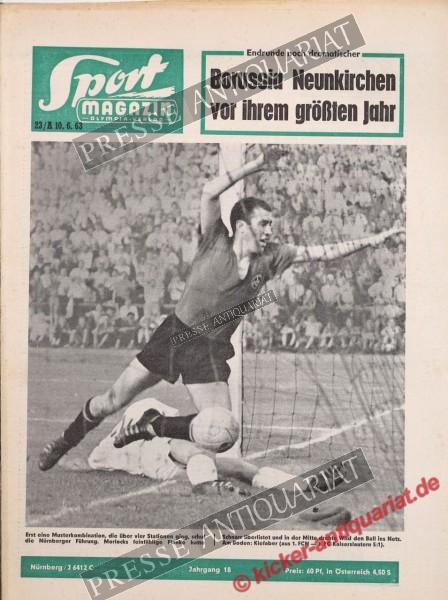 Sportmagazin Nr. 23A, 10.06.1963 bis 16.06.1963