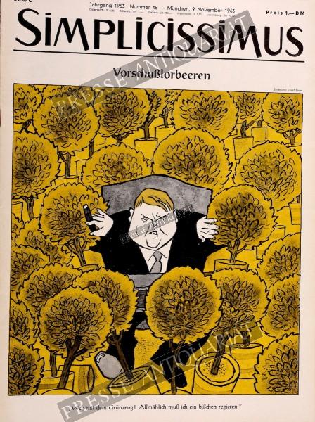 Simplicissimus, 09.11.1963 bis 15.11.1963