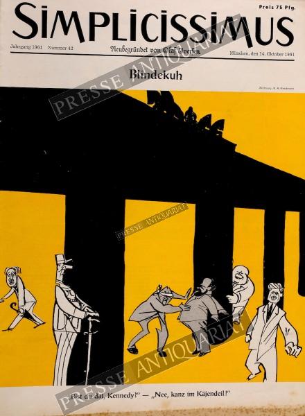 Simplicissimus, 14.10.1961 bis 20.10.1961