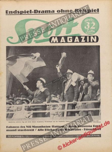 Sportmagazin Nr. 24, 15.06.1949 bis 21.06.1949