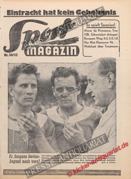 Sportmagazin Nr. 50A, 10.12.1952 bis 16.12.1952