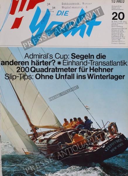 Die Yacht Magazin, 30.09.1971 bis 13.10.1971