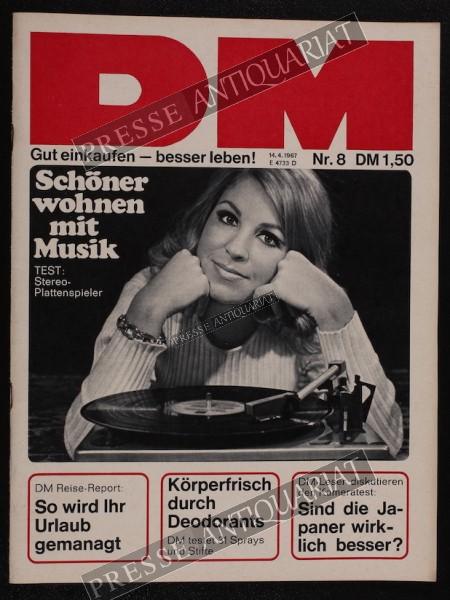DM Die Deutsche Mark Zeitschrift mit dem Warentest, 14.04.1967 bis 27.04.1967