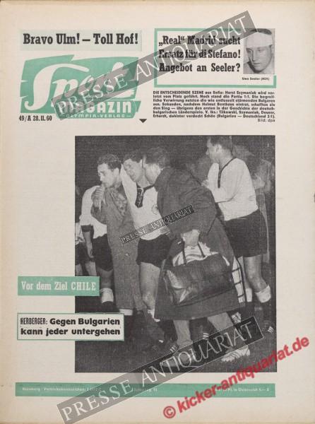 Sportmagazin Nr. 49A, 05.12.1960 bis 11.12.1960