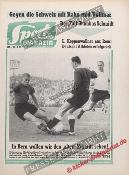 Sportmagazin Nr. 39A, 28.09.1959 bis 04.10.1959