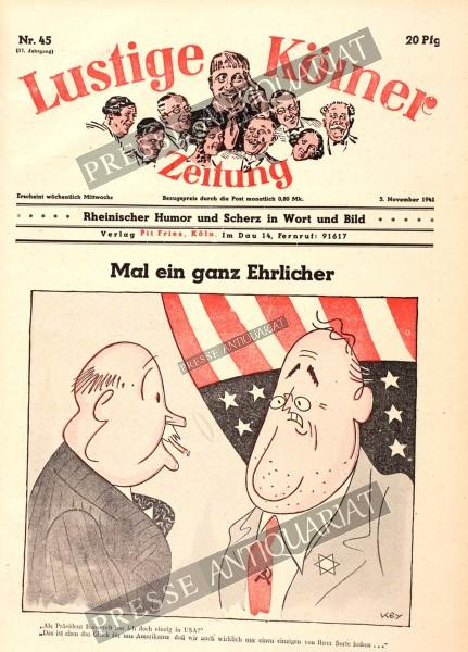 Lustige Kölner Zeitung, 05.11.1941 bis 11.11.1941