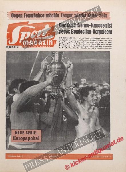 Sportmagazin Nr. 49B, 29.11.1961 bis 05.12.1961
