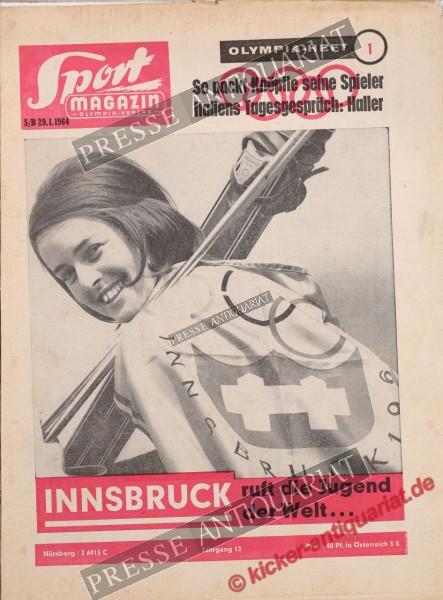 Sportmagazin Nr. 5B, 29.01.1964 bis 04.02.1964
