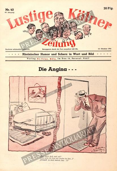 Lustige Kölner Zeitung, 15.10.1941 bis 21.10.1941