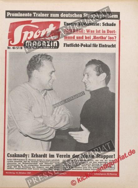 Sportmagazin Nr. 41B, 10.10.1957 bis 16.10.1957