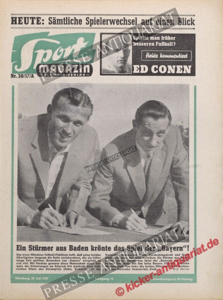 Sportmagazin Nr. 30A, 29.07.1957 bis 04.08.1957