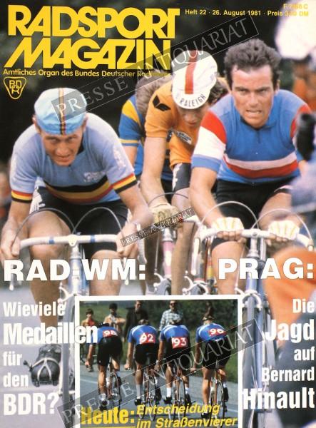 Radsport Magazin, 26.08.1981 bis 08.09.1981