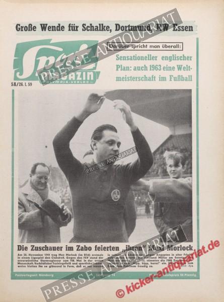 Sportmagazin Nr. 4A, 26.01.1959 bis 01.02.1959