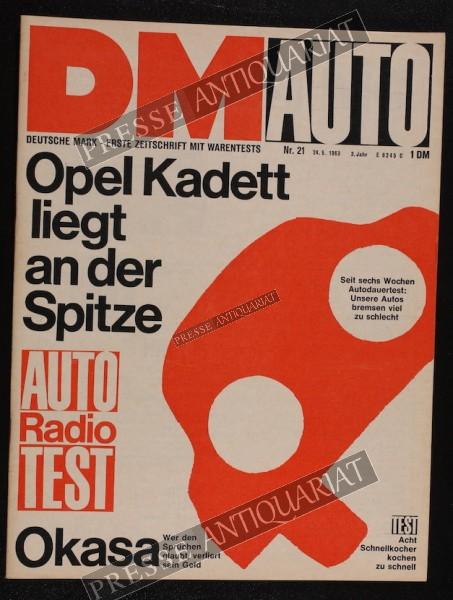 DM Die Deutsche Mark Zeitschrift mit dem Warentest, 24.05.1963 bis 30.05.1963