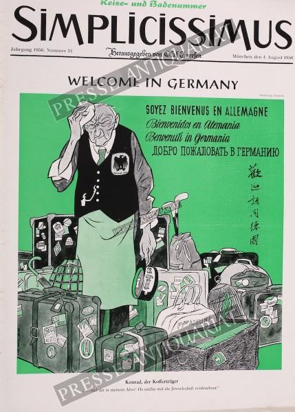 Simplicissimus, 04.08.1956 bis 10.08.1956