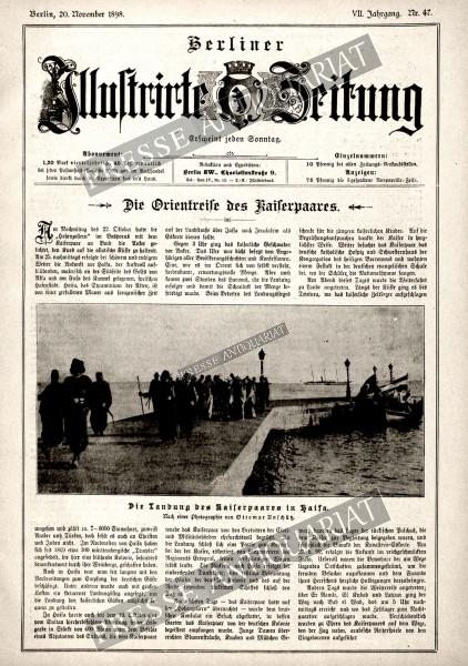 Berliner Illustrirte Zeitung, 20.11.1898 bis 26.11.1898