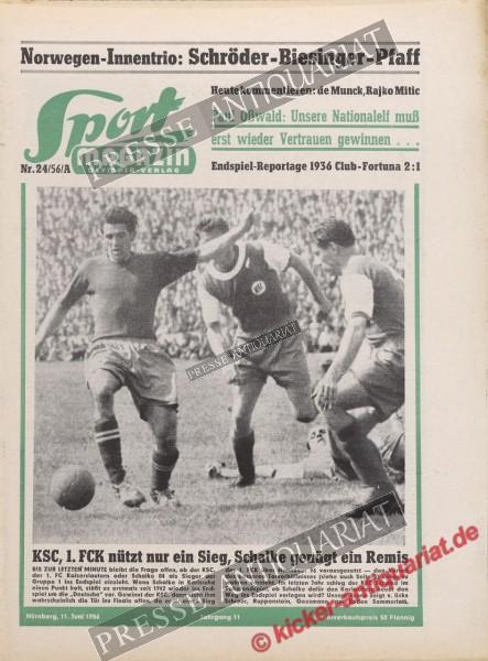 Sportmagazin Nr. 24A, 11.06.1956 bis 17.06.1956