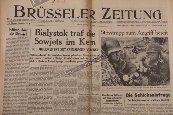 Brüsseler Zeitung, 04.07.1941