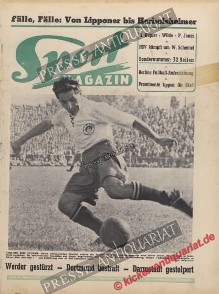 Sportmagazin Nr. 36, 06.09.1950 bis 12.09.1950