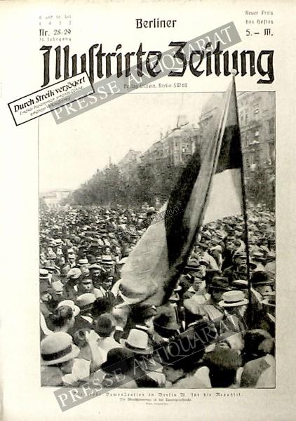 Berliner Illustrirte Zeitung, 09.07.1922 bis 15.07.1922