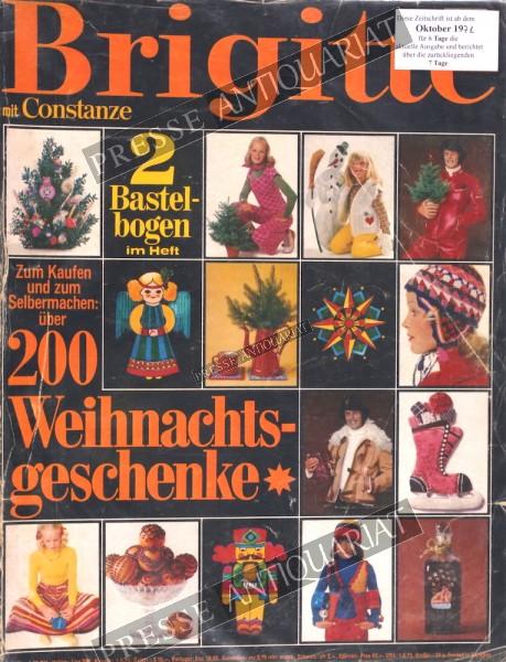 Brigitte Modemagazin, 29.10.1971 bis 11.11.1971