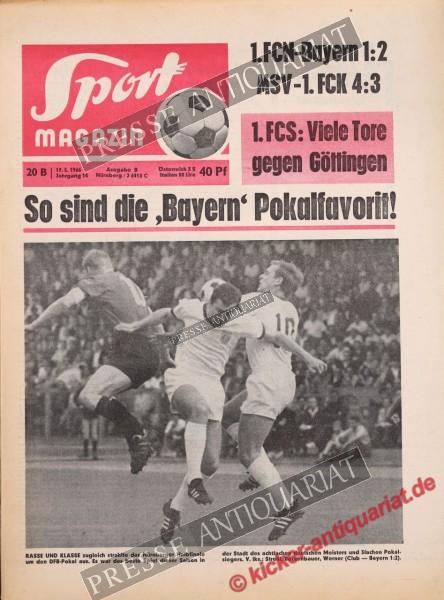 Sportmagazin Nr. 20B, 19.05.1966 bis 25.05.1966