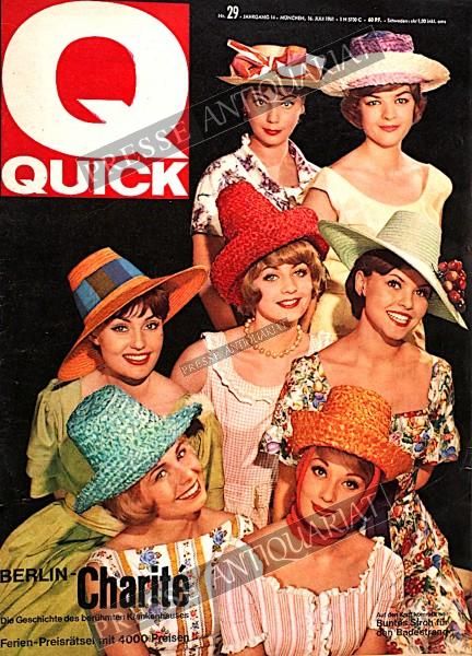 Quick Illustrierte, 16.07.1961 bis 22.07.1961