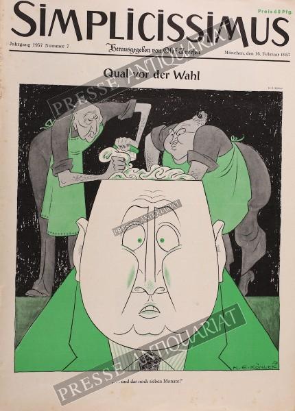 Simplicissimus, 16.02.1957 bis 22.02.1957