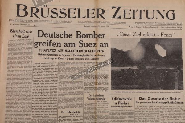 Brüsseler Zeitung, 20.01.1941