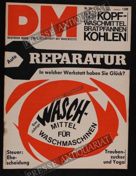 DM Die Deutsche Mark Zeitschrift mit dem Warentest, 17.09.1964 bis 23.09.1964