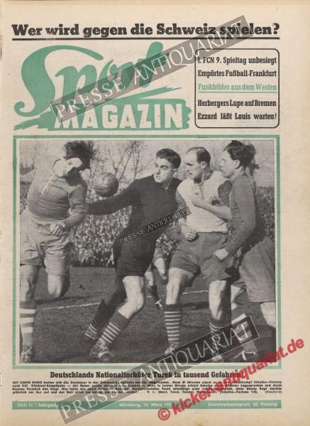 Sportmagazin Nr. 11, 14.03.1951 bis 20.03.1951