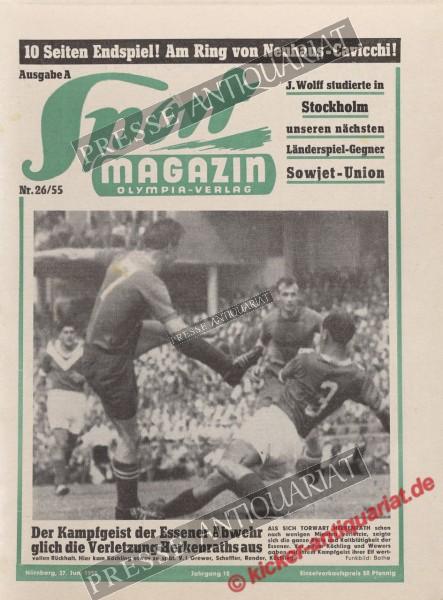Sportmagazin Nr. 26A, 27.06.1955 bis 03.07.1955
