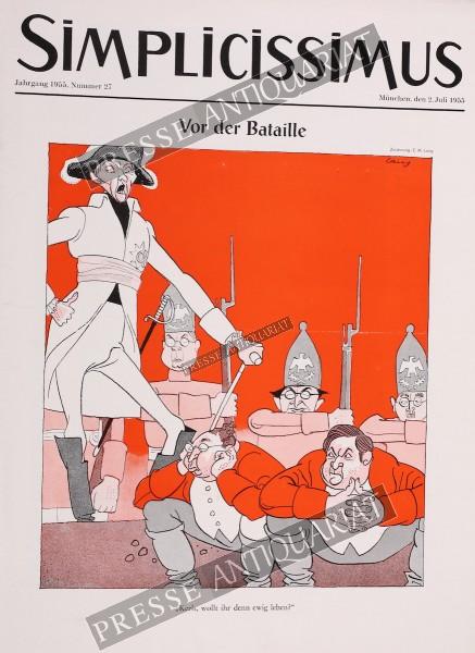 Simplicissimus, 02.07.1955 bis 08.07.1955