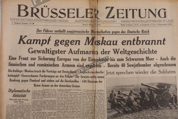 Brüsseler Zeitung, 23.06.1941