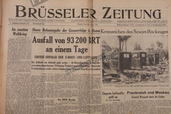 Brüsseler Zeitung, 29.06.1941