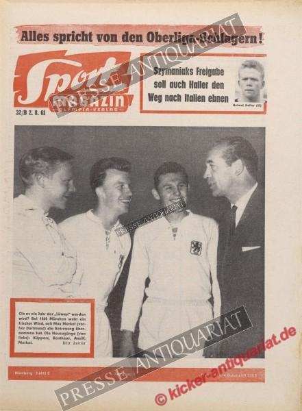 Sportmagazin Nr. 32B, 02.08.1961 bis 08.08.1961