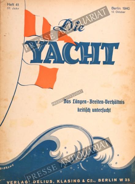 Die Yacht Magazin, 12.10.1940 bis 11.11.1940