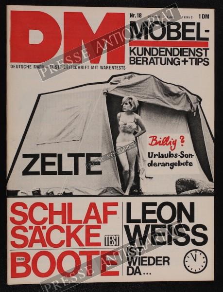 DM Die Deutsche Mark Zeitschrift mit dem Warentest, 29.04.1965 bis 05.05.1965
