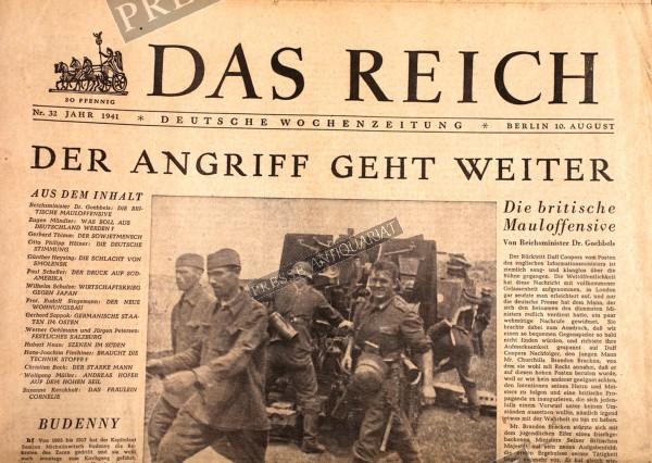 Das Reich, 10.08.1941 bis 16.08.1941