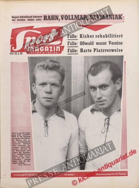 Sportmagazin Nr. 4B, 22.01.1959 bis 28.01.1959