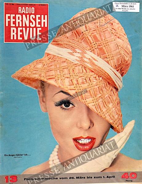Radio Fernseh Revue, 26.03.1961 bis 01.04.1961