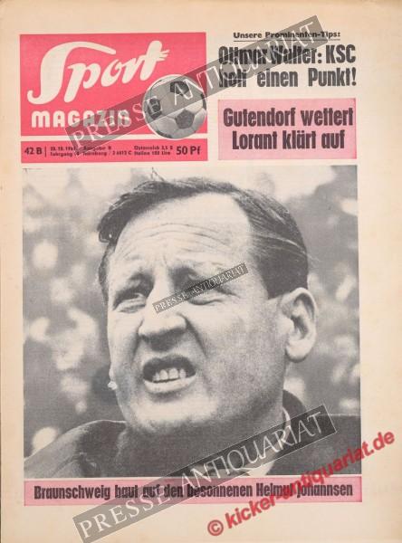 Sportmagazin Nr. 42B, 20.10.1966 bis 26.10.1966