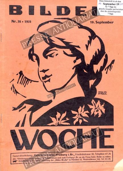 Illustrierte Bilder Woche, 19.09.1931 bis 25.09.1931