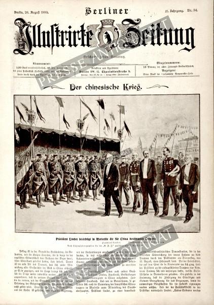 Berliner Illustrirte Zeitung, 26.08.1900 bis 01.09.1900