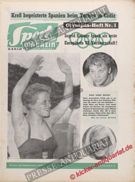 Sportmagazin Nr. 36A, 05.09.1960 bis 11.09.1960