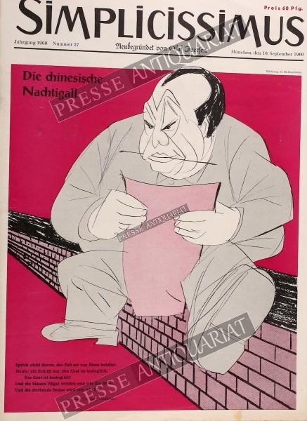 Simplicissimus, 10.09.1960 bis 16.09.1960