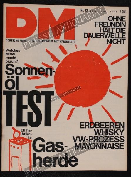 DM Die Deutsche Mark Zeitschrift mit dem Warentest, 04.06.1964 bis 10.06.1964