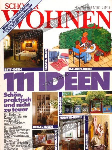 Schöner Wohnen Magazin, 01.04.1981 bis 30.04.1981